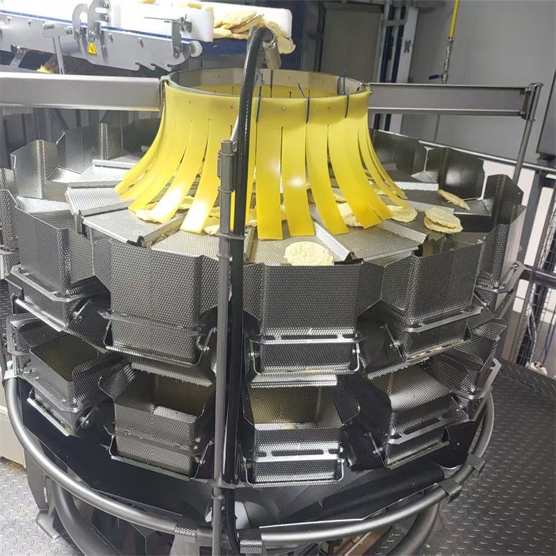 Multihead Weigher-Puffed Food Packaging Line