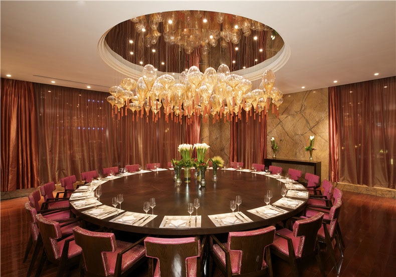 Custom Hotel Decoration Glass Gourd Pendant Light Free Design Luxury Chandelier