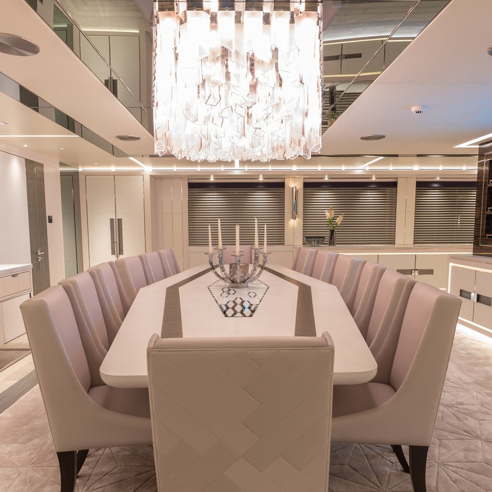 Nordic Creative Modern Glass Chandelier for Hotel Villa Restaurant Dining Room Cafe Wedding Large Chandelier