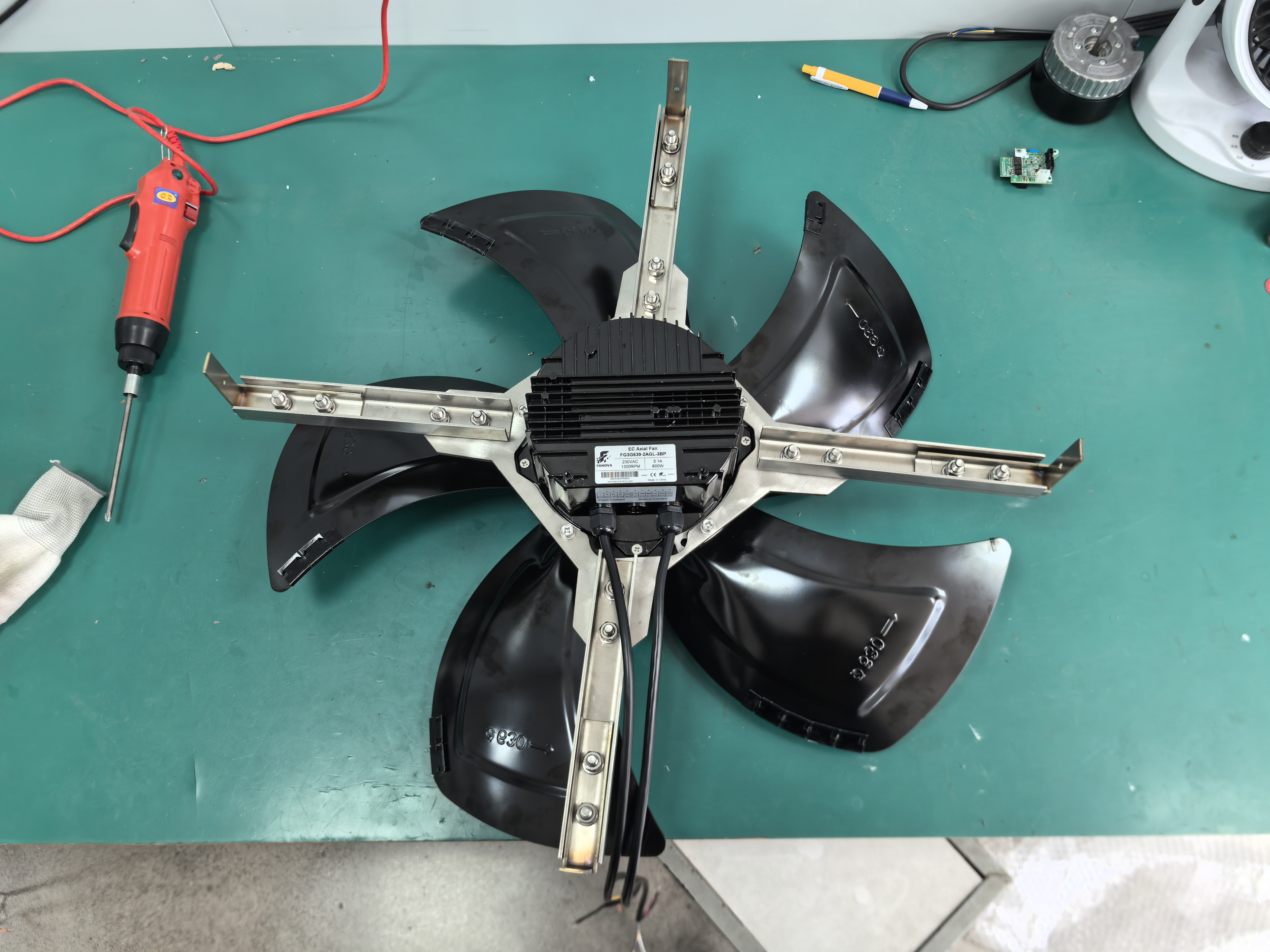 SS Duct Wall Exhaust — Pag-aaral ng Kaso ng FG3G630