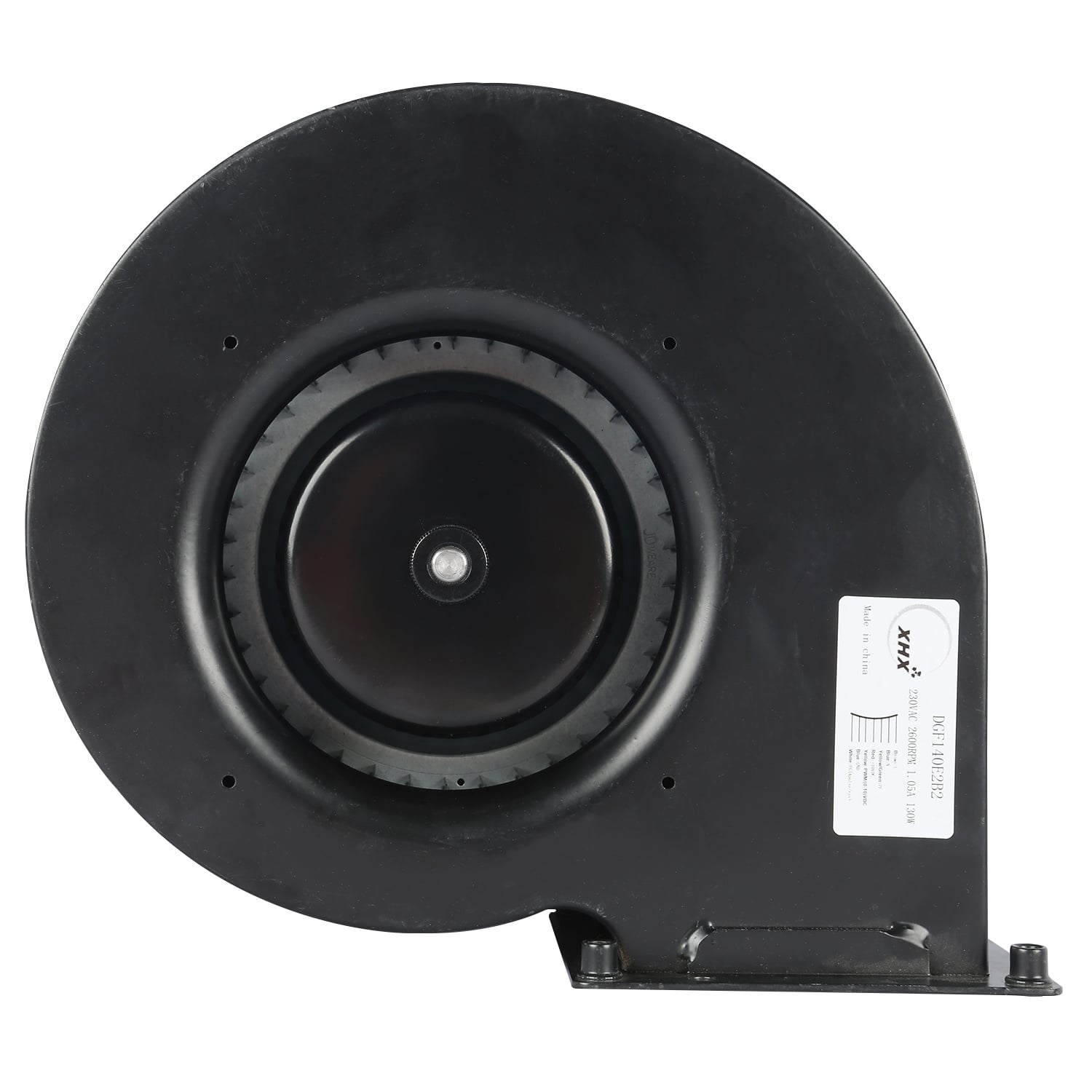 133mm DC 24V シングルインレット遠心ブロワーファン