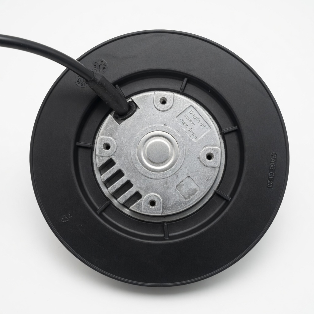 FB3G190-24PL-90 DC Backward Curved Centrifugal Fan 24VDC 190mm ...