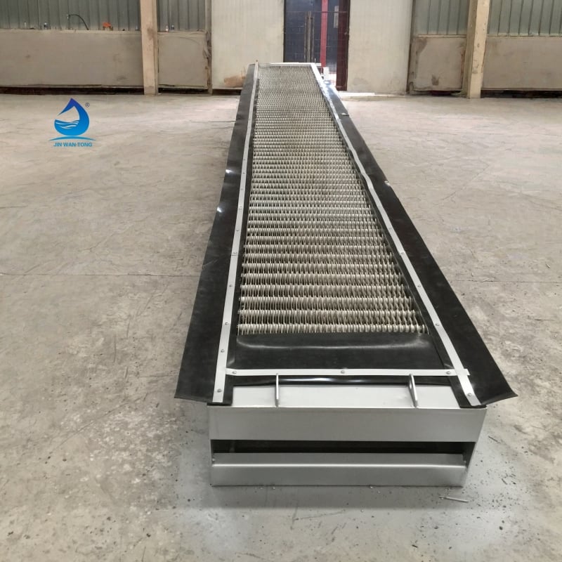 Edelstahl 304 PLC-gesteuerte mechanische Stabrostabscheider für die Abwasserbehandlung