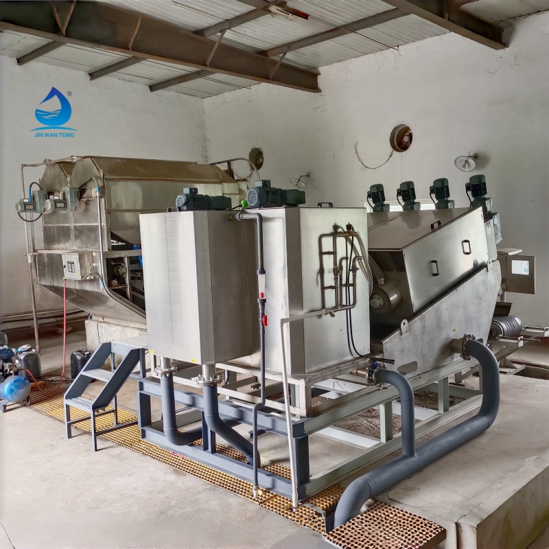 Complete Configuration Beyond the Dewatering Machine