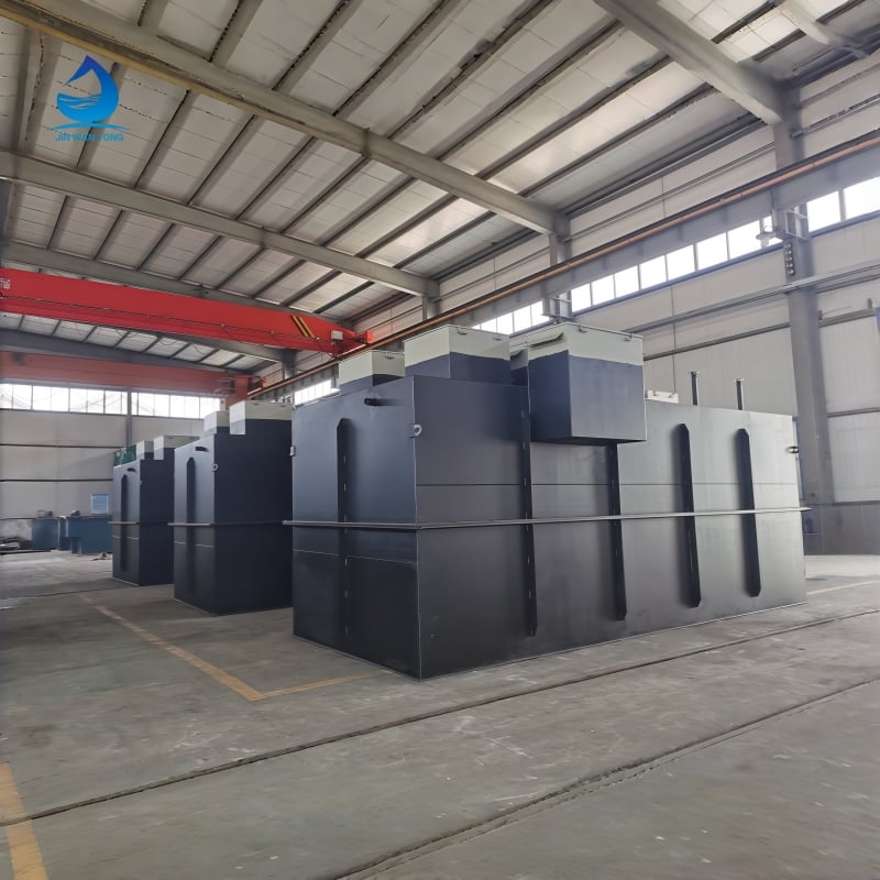 Compact Layout With Fewer Separate Treatment Tanks