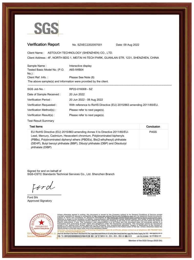 Certificate 6