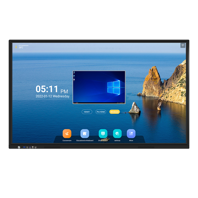 85inch Interactive Flat Panel Display Interactive Screens For Education