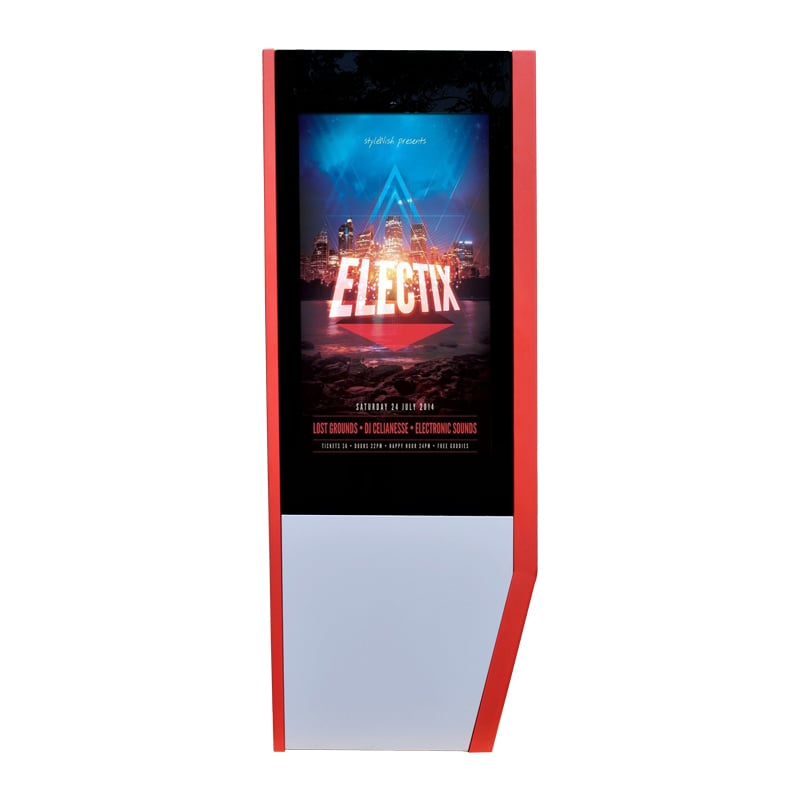 50-Inch High-Brightness Weatherproof Industrial-Grade Outdoor Commercial Digital Advertising Display Screen