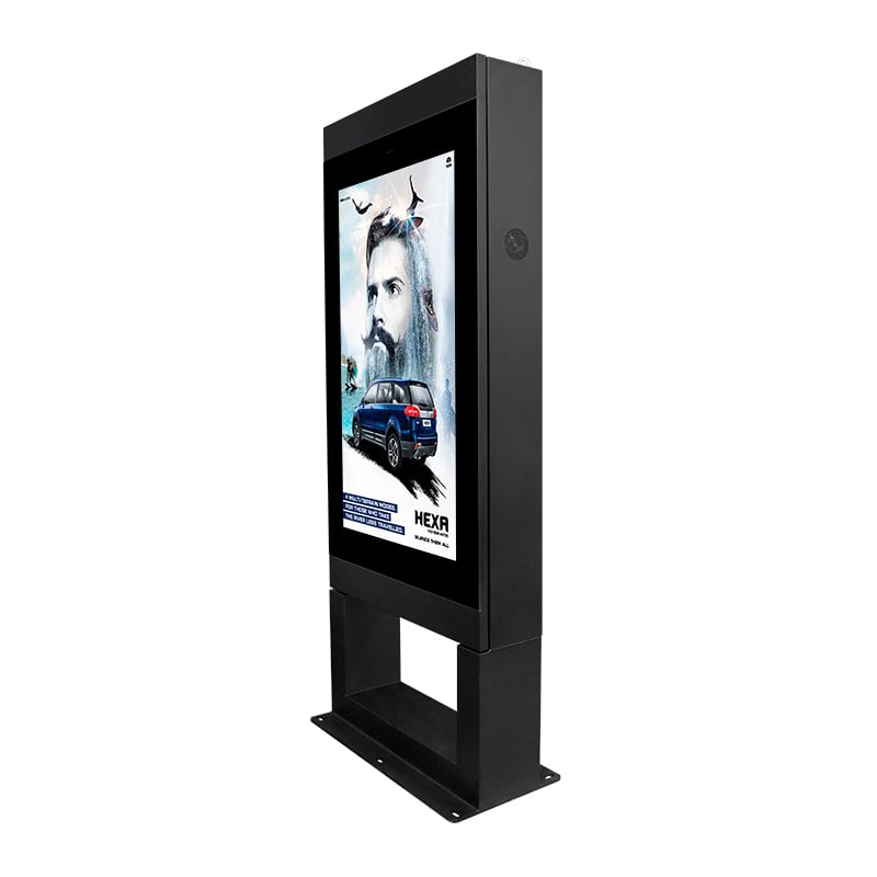 55 - Inch High - Brightness Weatherproof Industrial - Grade Outdoor Commercial Digital Advertising Display Screen