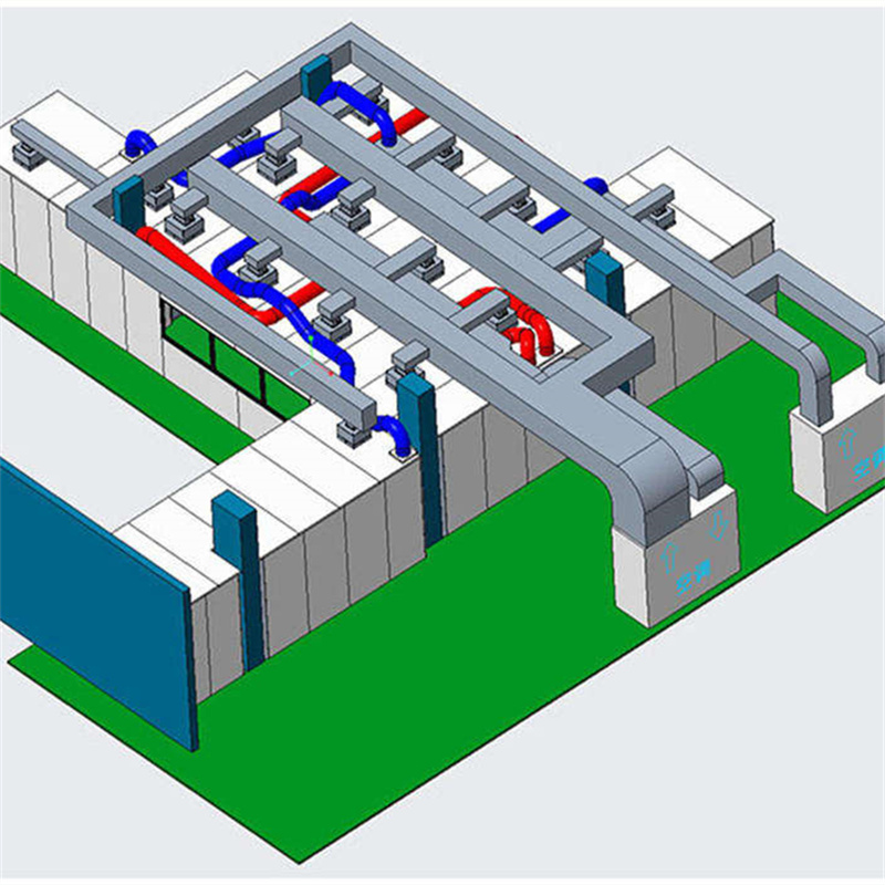 ISO 7 Class 10,000 Modular Cleanroom | Custom Prefabricated Clean Room with Integrated HVAC System