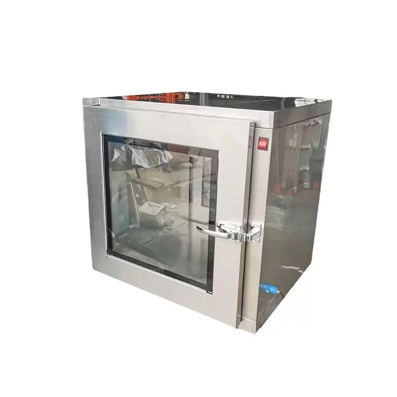 Stainless Steel Mechanical Interlock Pass Box (Recessed/Flush Mount) | GMP Compliant Transfer Window for Cleanroom Applications