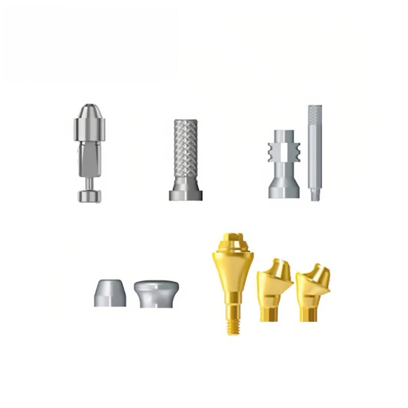 Megagen Bluediamond OEM Multi-unit Straight/Angled Abutment MUA Analog Impression Post Dental Consumables on Sale
