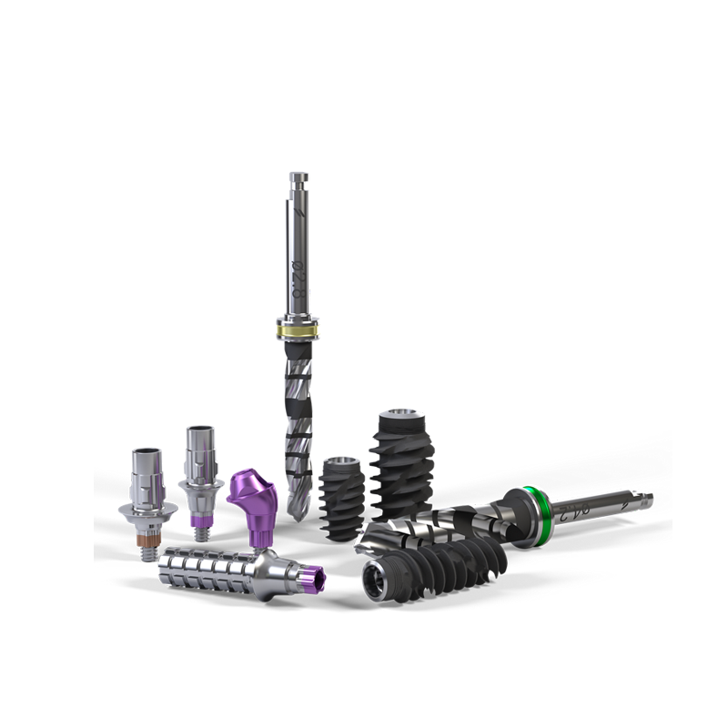 Straumann BLX Dental Accessories OEM Protective Cap Multi-unit Analog Screw-retained Abutment Straight/Angled Best Price
