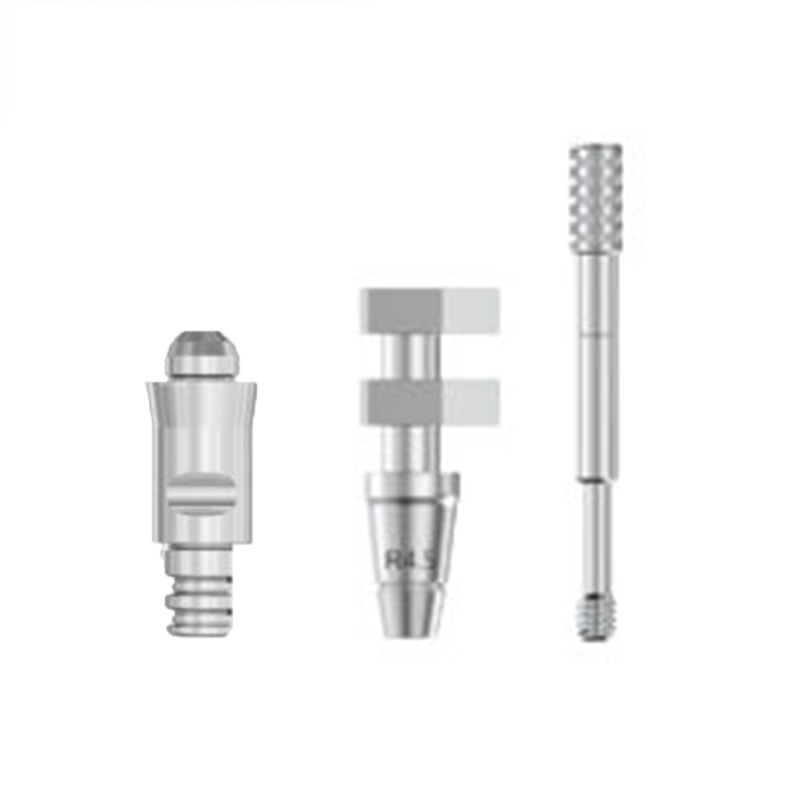 Dentis Implant Components Multi Unit Straight Abutment Cylinder/ Prosthetic Screw Titanium Abutment OEM Original Data