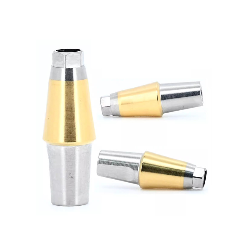 OEM Osstem Titanium Protective Cap Analog Screw-Retained Abutment Straight Angled MUA Impression Post for Dental Implants