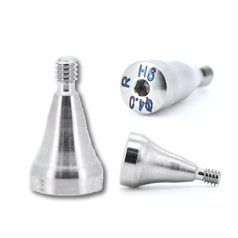 OEM Osstem Titanium Protective Cap Analog Screw-Retained Abutment Straight Angled MUA Impression Post for Dental Implants