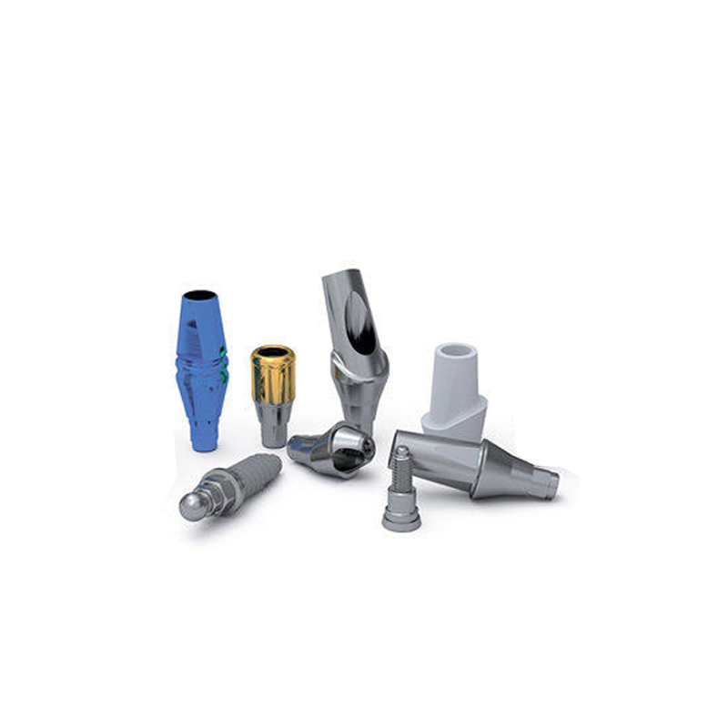 ICX Cementable / Healing Abutment Straight Angled OEM Implant Analog Impression Post Closure Cap Original Data