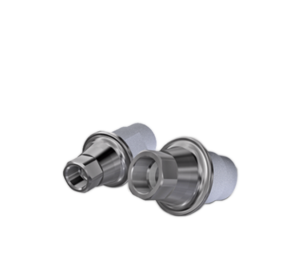 Zimmer Temporary Abutment Implant Dental OEM Multi Unit Straight Abutment Best Price Multi Base Customization Optional Abutment