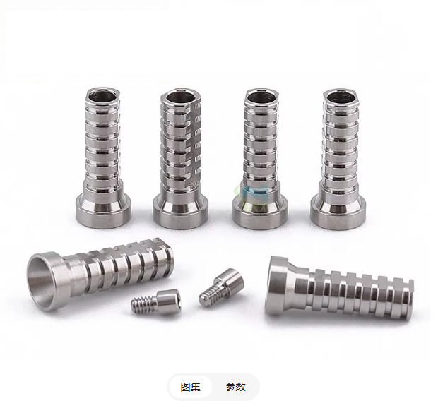 Dental Abutment Component OEM Service China Factory Transfer Abutment Healing Abutment SLA Dental Consumables Uesd for Adin