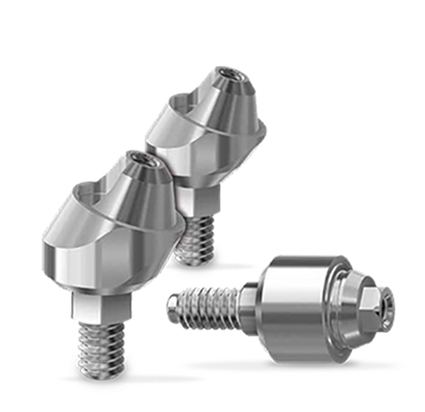 Zimmer Temporary Abutment Implant Dental OEM Multi Unit Straight Abutment Best Price Multi Base Customization Optional Abutment