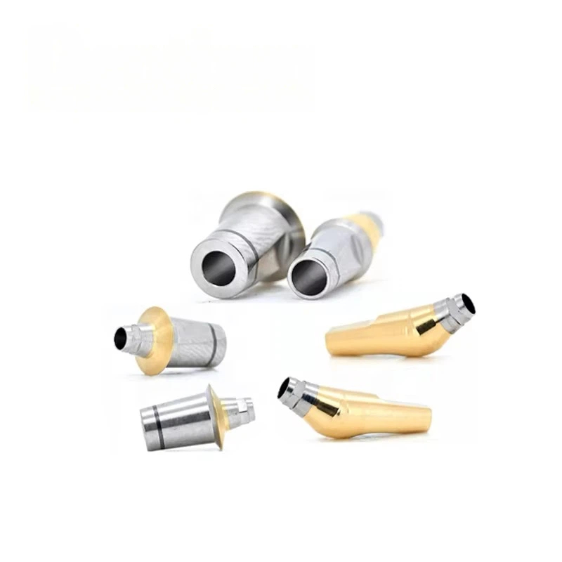 Cementable Straight Angle Implant OEM Implant Analog Bright  Dentium Superline Simple Line Cementable Abuntment Implantium