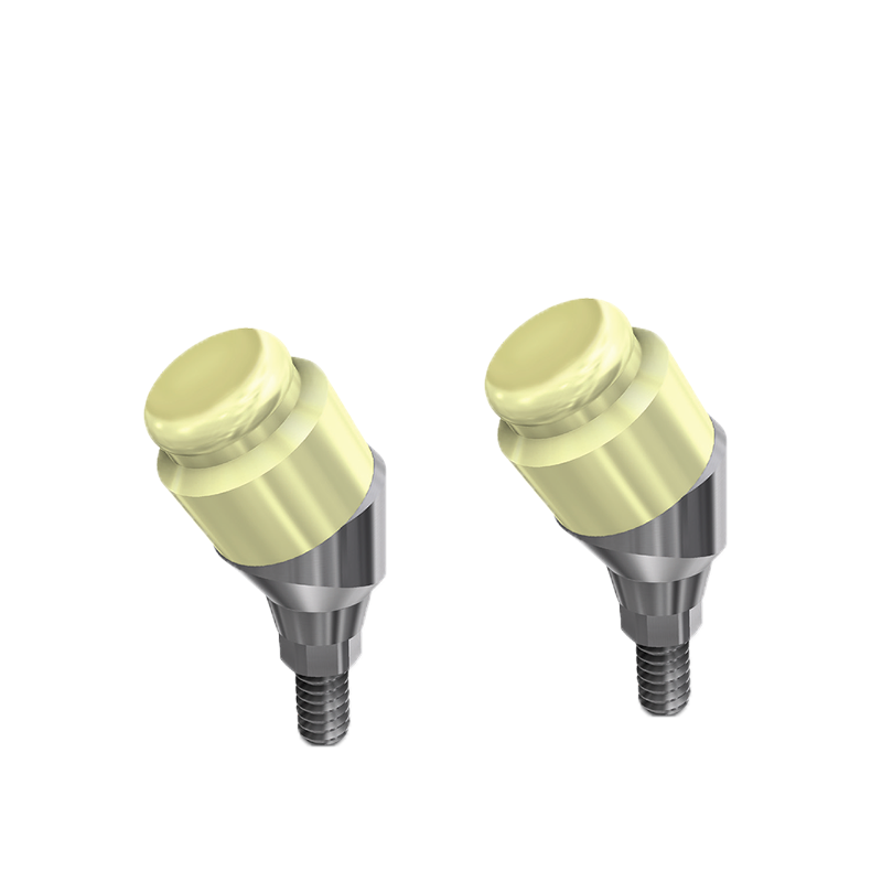Zimmer Temporary Abutment Implant Dental OEM Multi Unit Straight Abutment Best Price Multi Base Customization Optional Abutment