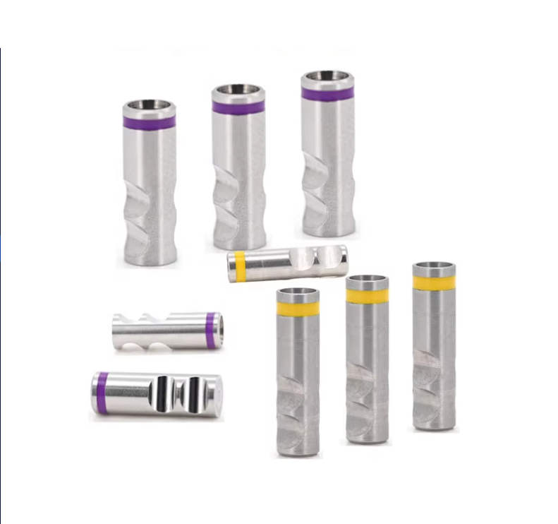 Straumann Titanium Healing Abutment Closure Cap Cementable Straight/Angled Implant Analog with Impression Post for Hospital Use