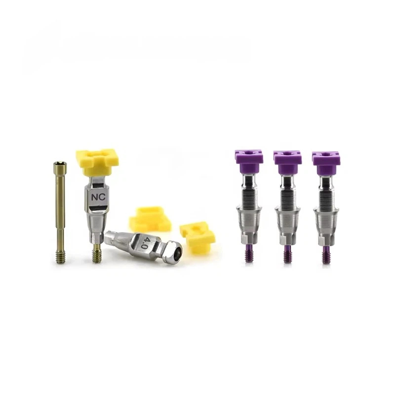 Straumann Cementable / Healing Abutment Straight Angled OEM Implant Analog Impression Post Closure Cap Original Data
