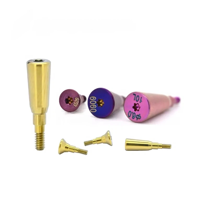 Straumann Cementable / Healing Abutment Straight Angled OEM Implant Analog Impression Post Closure Cap Original Data