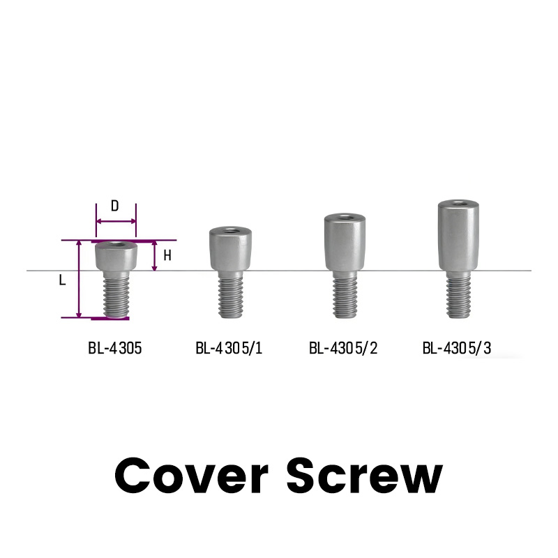 New Arrival C-tech Dental Implant Abutment China Factory OEM Fixture Components Cover Screw Transfer Straight Abutment