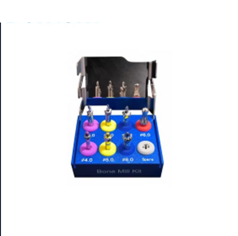 Dentem Dental Surgical Surgery Dental Implant Kit Bone Collector Kit Dental Surgical Instruments Mini Burs Kit Series