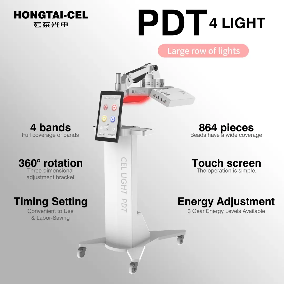 מכונת טיפול באור LED PDT: כיצד לבחור את האורך הגל האופטימלי לטיפולים?