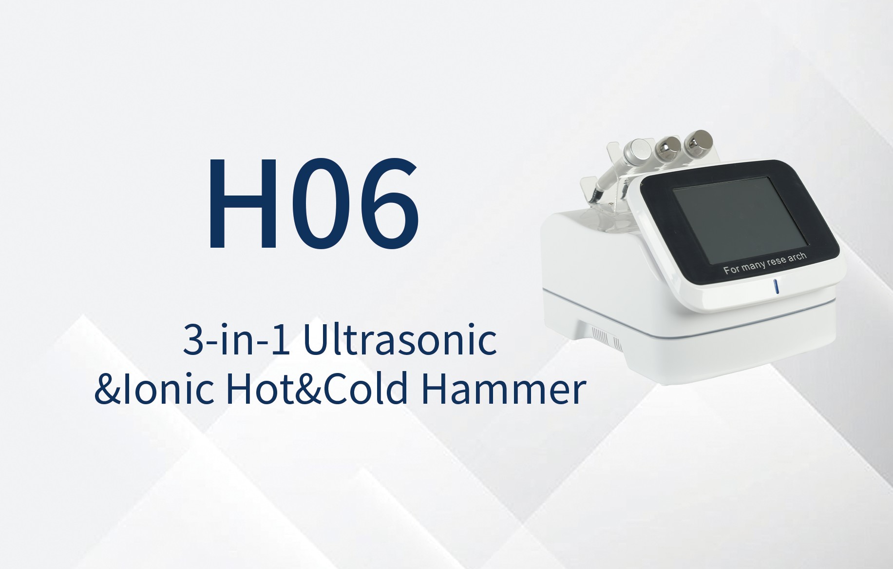 H06 3-in-1 Ultrasonic &lonic Hot&Cold Hammer