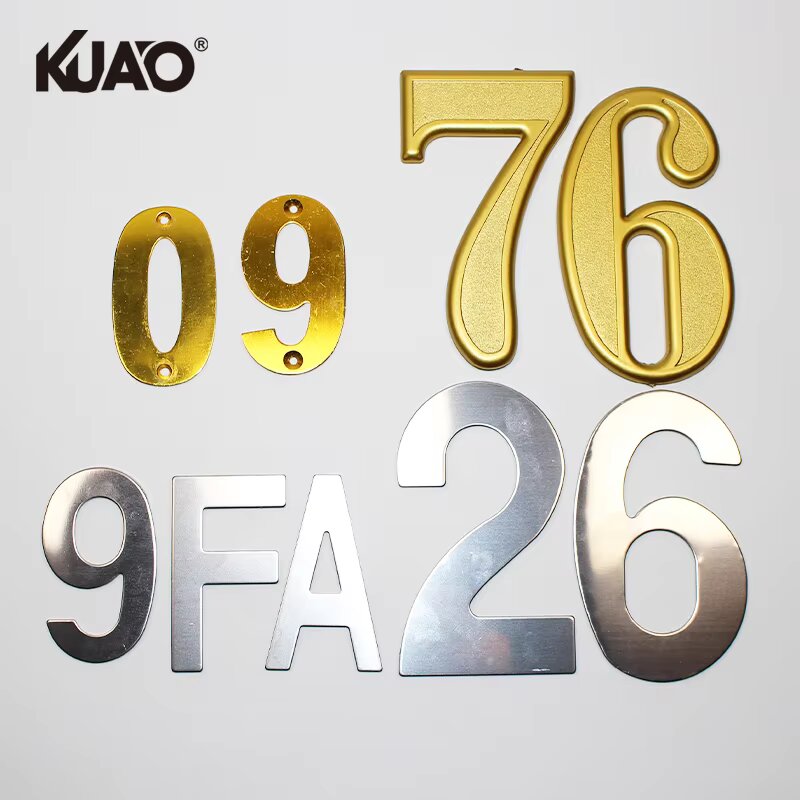 Common Materials Used for House Numbers Explained