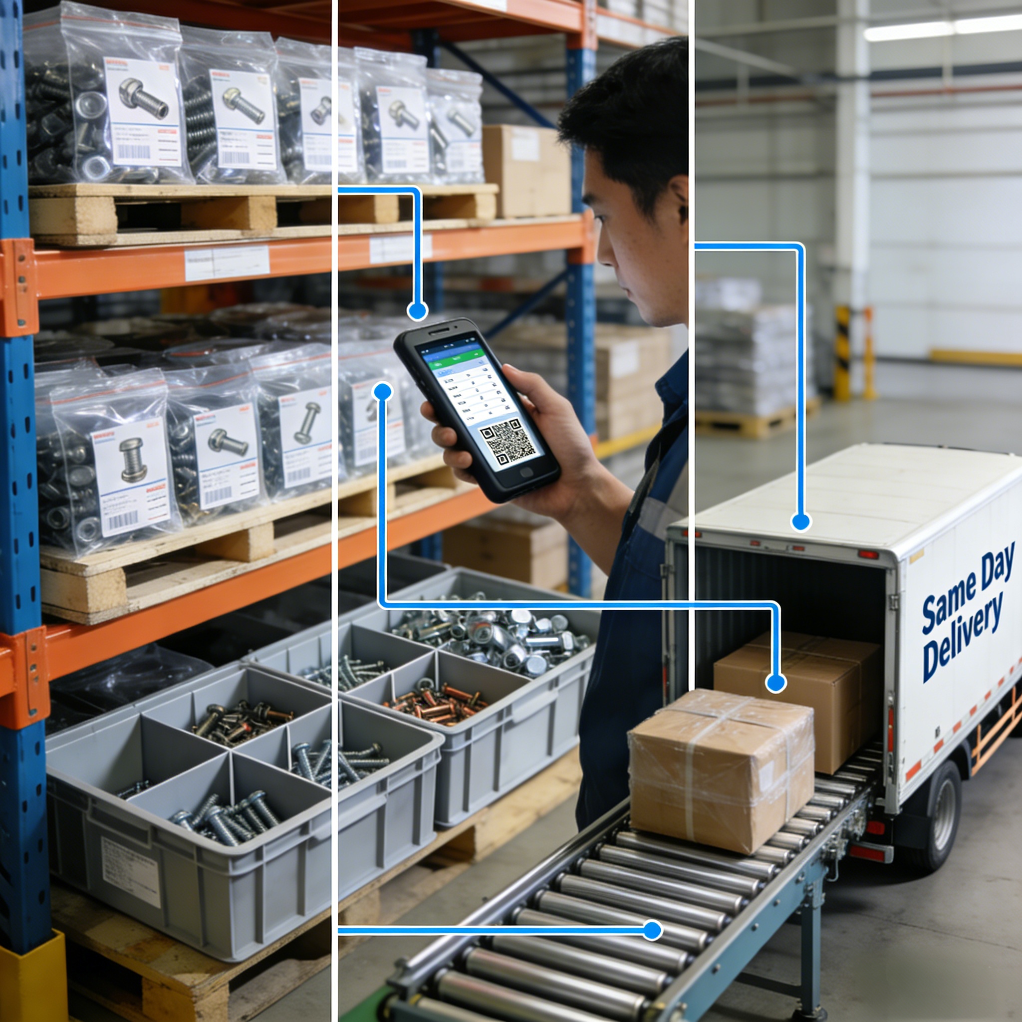 Enabling Small-Batch Rapid Replenishment