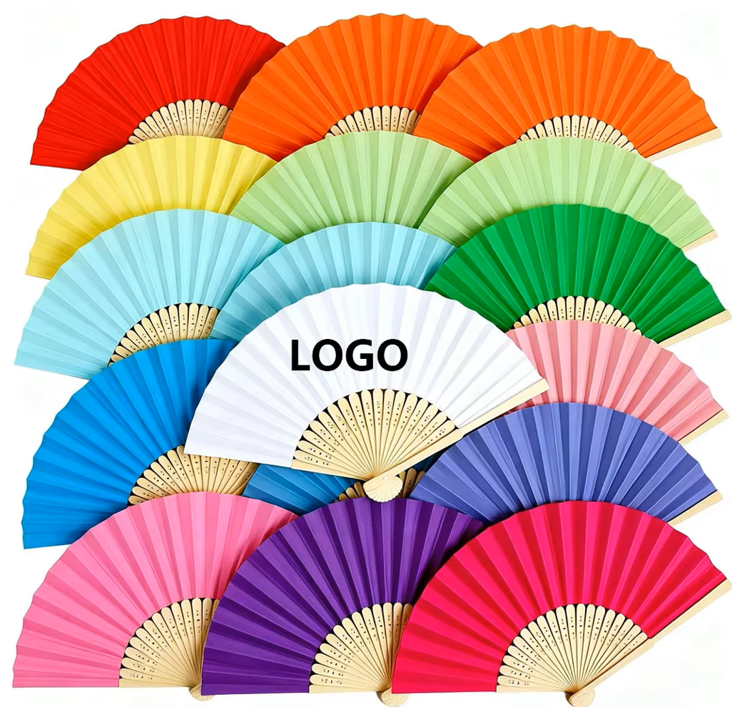 ‌Bamboo Hand Fans