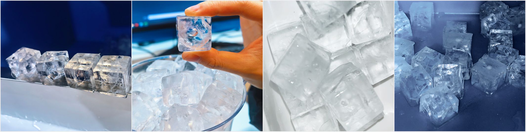 KF-100A(H) Big Cube Ice Maker One-Piece 50kg/24h Air-cooling