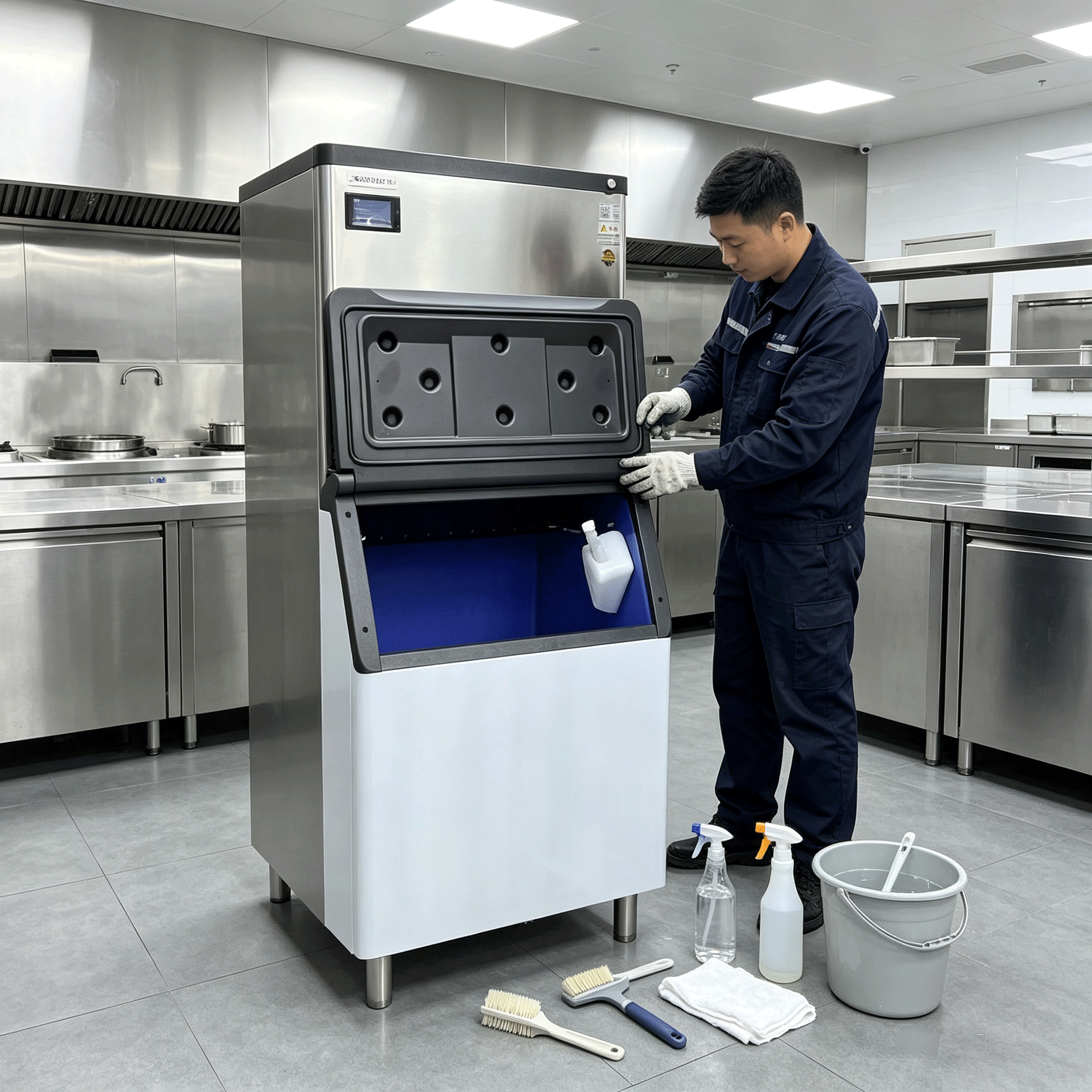 How to maintain an ice maker to extend its service life