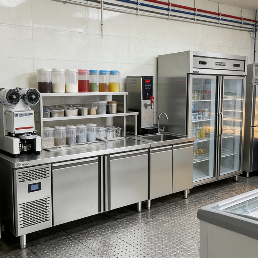 Stainless steel prep tables.jpg