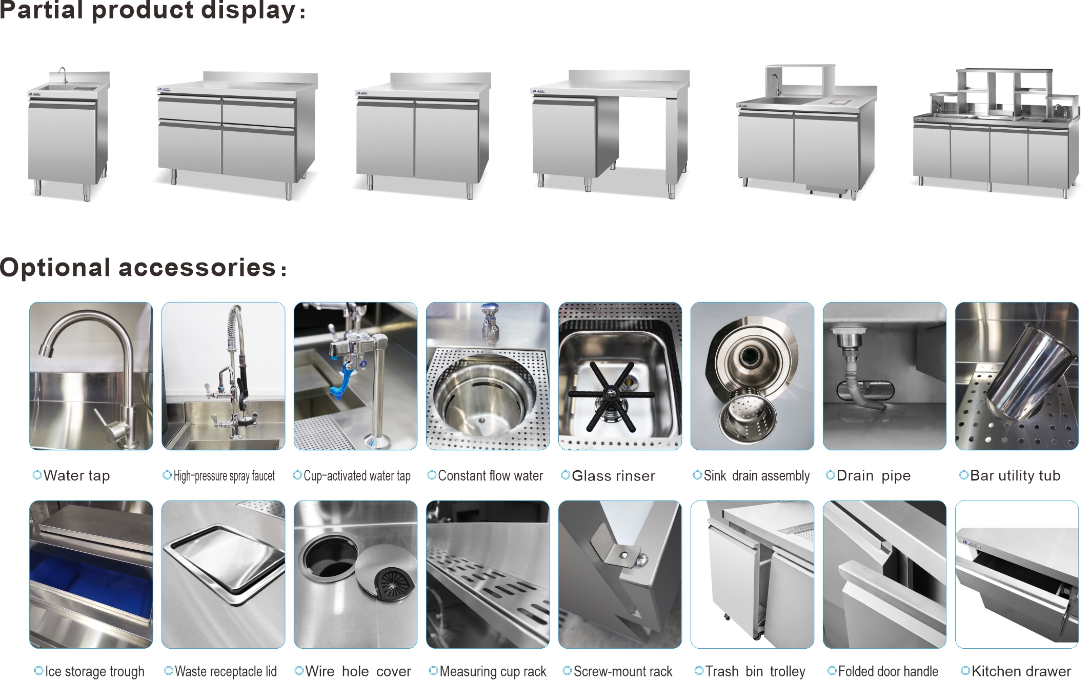 CZT-08 Stainless Steel Worktable