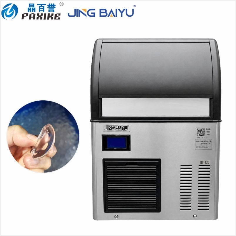 دستگاه سازنده یخ هلالی BY-120A(Y) یک‌قطعه‌ای، ظرفیت ۶۰ کیلوگرم در ۲۴ ساعت، خنک‌کننده با هوا