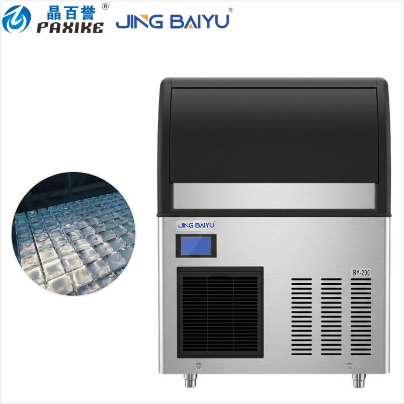 BY-200A(F) Cube Ice Maker Fully Automatic 90kg/24h Air-cooling