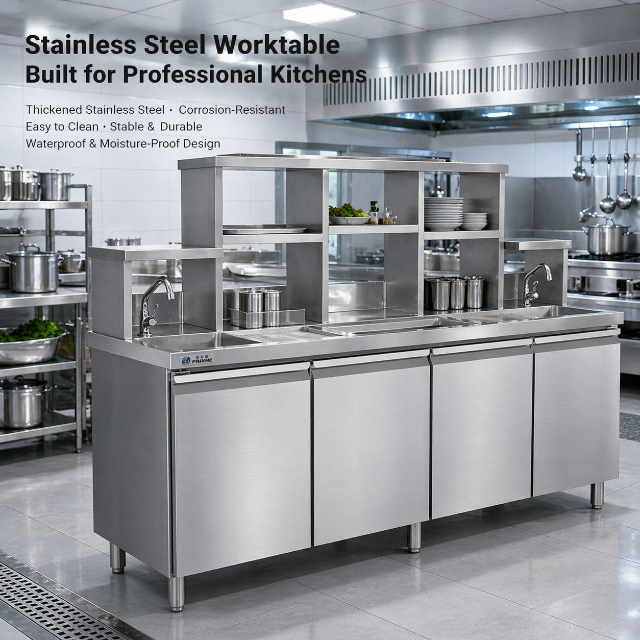 Are JINGBAIYU Stainless Steel Workbenches Easy to Clean?