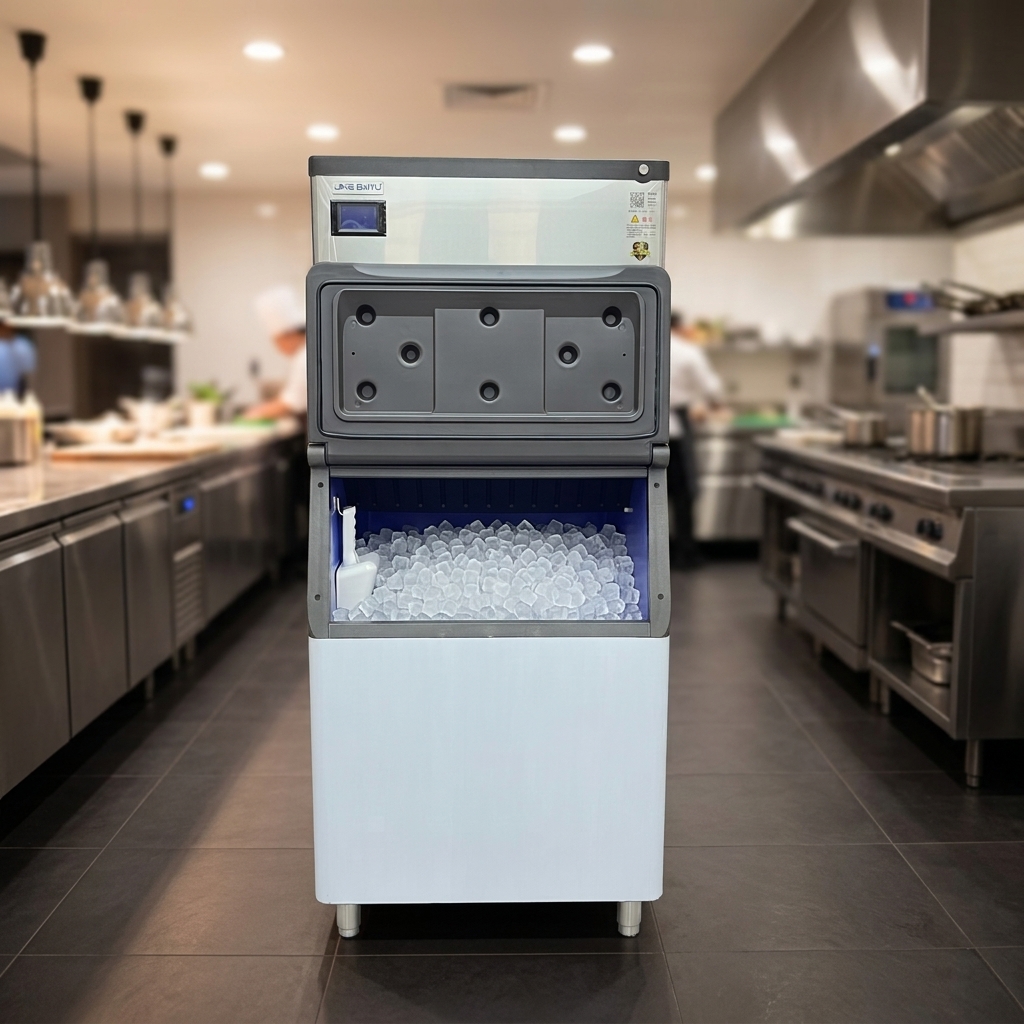 Why choose a high-efficiency ice maker for commercial use?