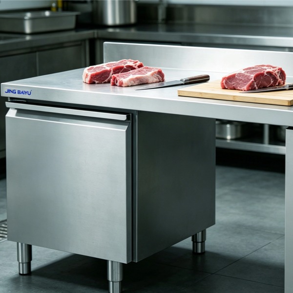 Premium Meat Prep Workbench for Efficient Food Preparation
