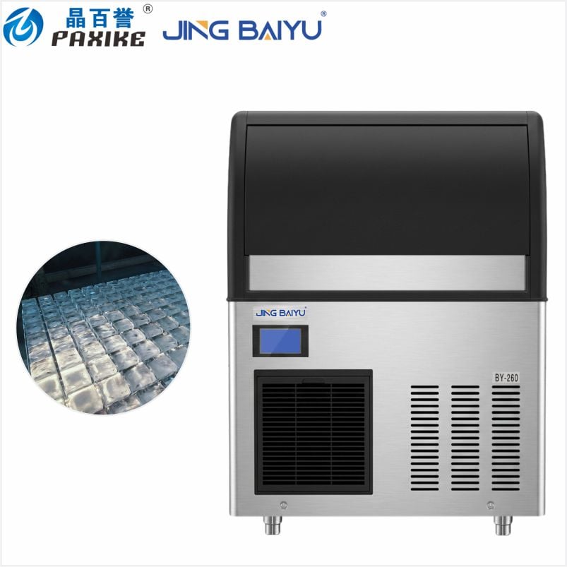 BY-260A(F) Cube Ice Maker Fully Automatic 115kg/24h Air-cooling