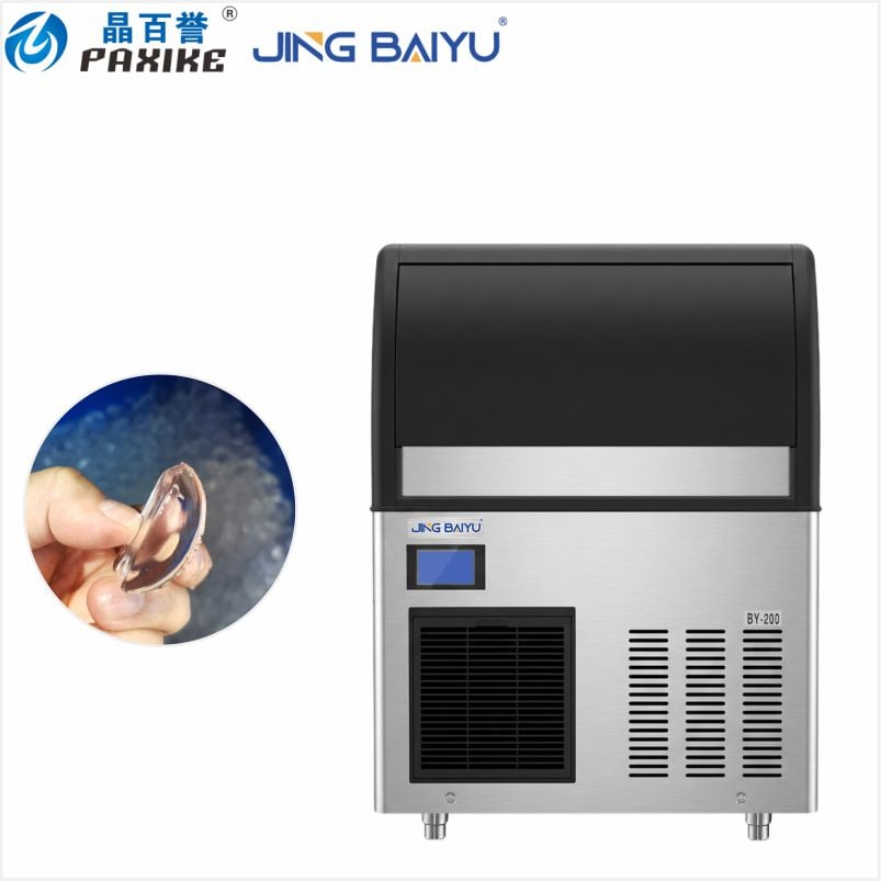 BY-200A(Y) Crescent Ice Maker One-Piece 90kg/24h Air-cooling