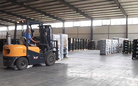 Processus d’entreposage et de transport