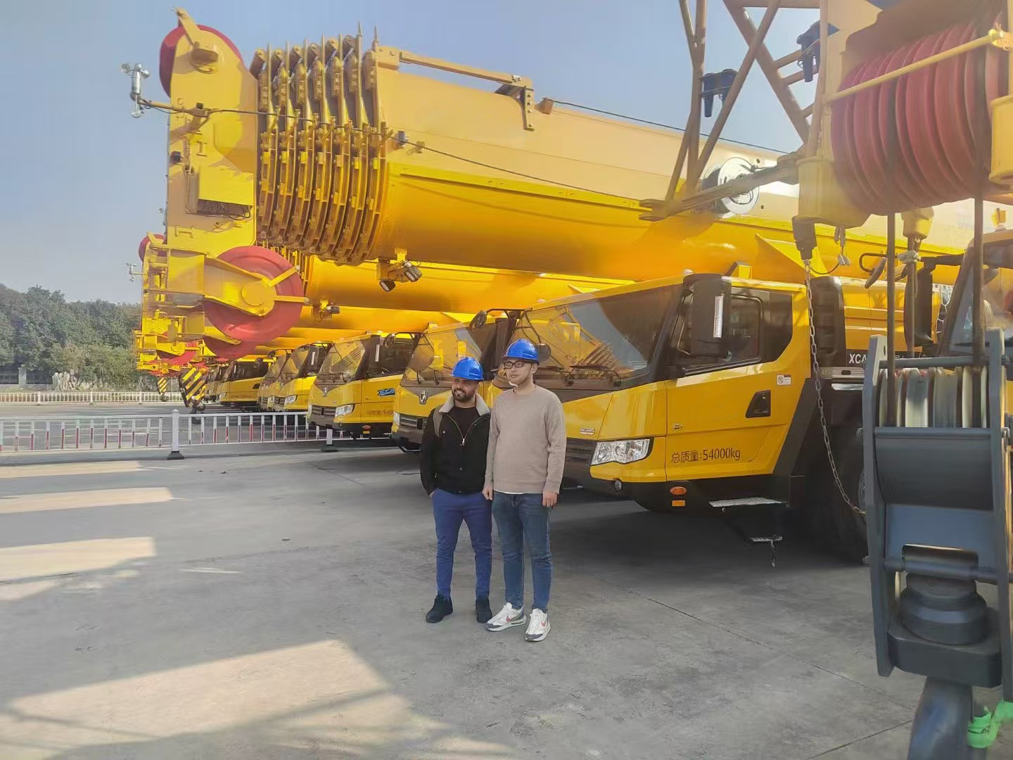 Used XCG XCA 220-ton crane
