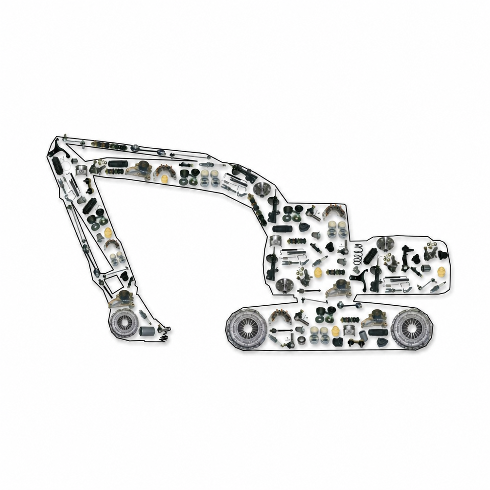 XCMG Original Spare Parts Excavator Spare Parts Construction Machinery Spare Parts for Sale